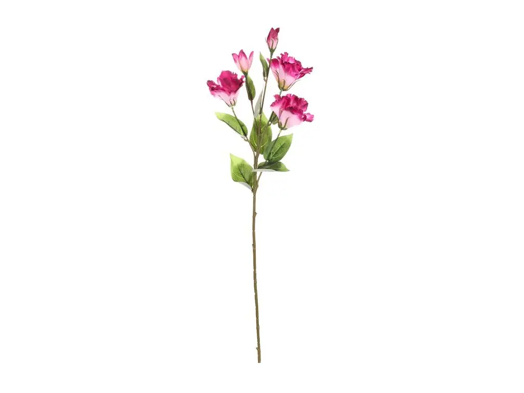 Eustoma - umělá řezaná květina, světle fialová - náhled 2
