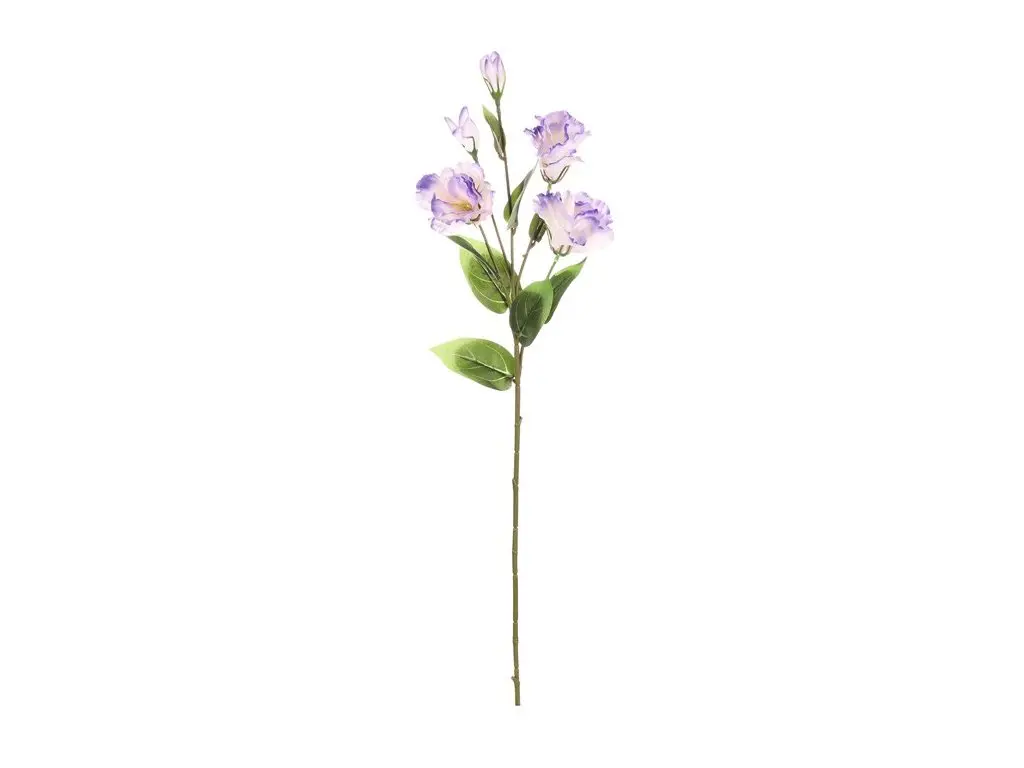 Eustoma - umělá řezaná květina, fialová - náhled 2